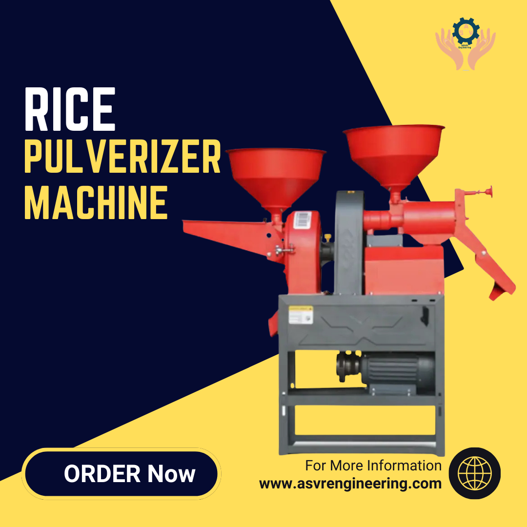 Industrial Rice Pulverizer Machine for Efficient Rice Grinding and Flour Production
